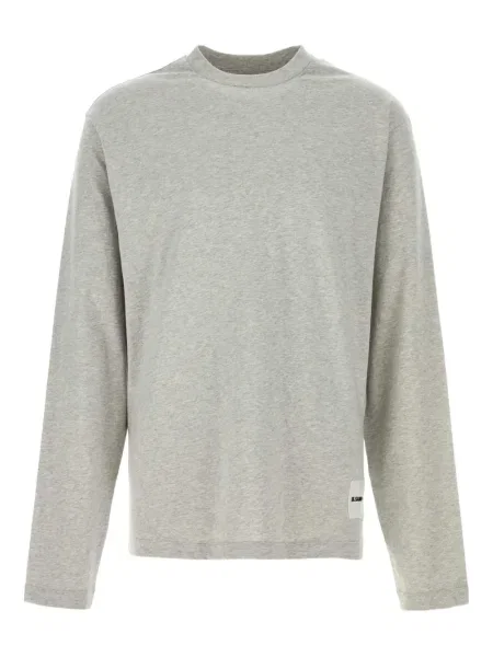 Tricou Jil Sander lung gri