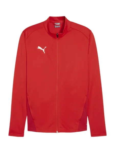 PUMA Jakna za trening Team Goal rdeča bela