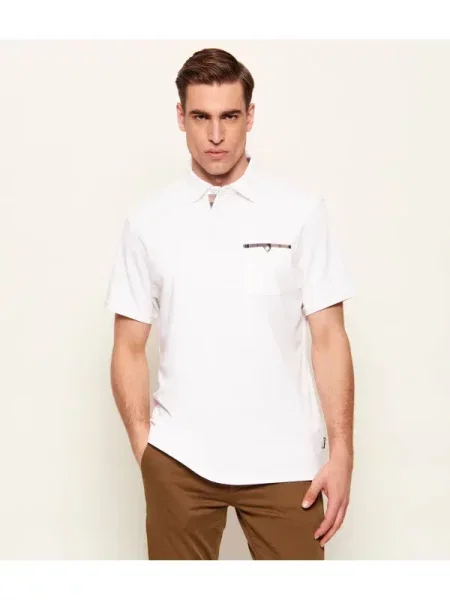 Barbour Tenisz póló Corpatch fehér