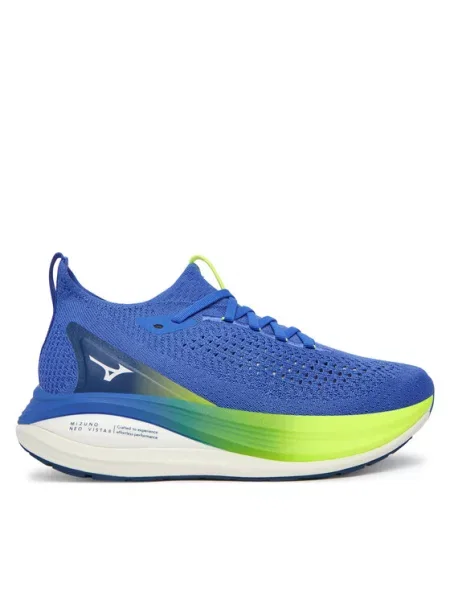 Pánske bežecké topánky Mizuno Neo Vista 2 dazzling blue/white/lightning yellow modrá