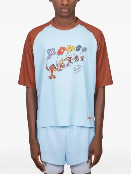 Tricou Alex Zono cu imagine albastru
