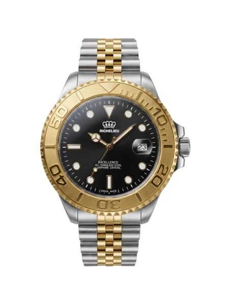 Ceas Richelieu Swiss clasic negru