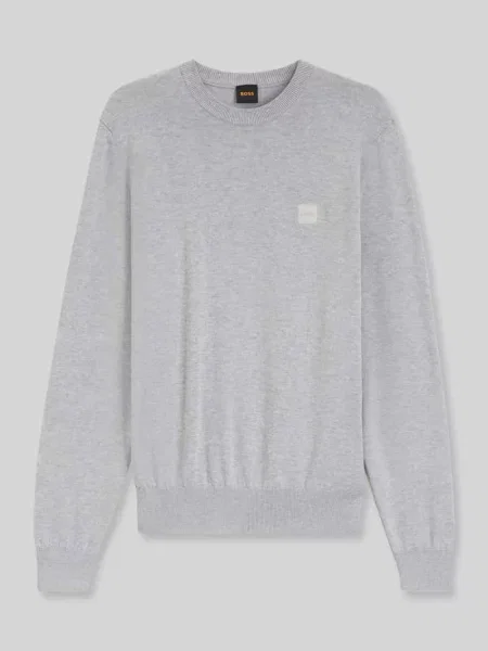BOSS Sweter Kanovano szary