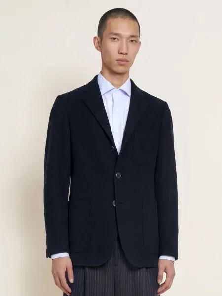 Barena Venezia Sako Slanega Slim Fit tmavě modrá