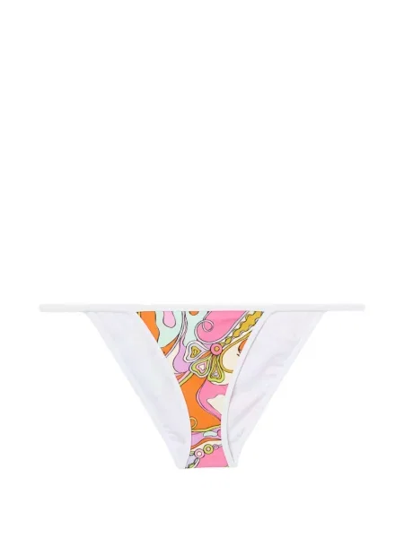 Bikini Pucci cu imagine cu imprimeu abstract roz