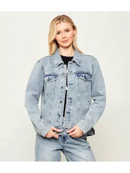 One Teaspoon Geacă de blug BIRTHDAY TRUCKER | Relaxed fit albastru