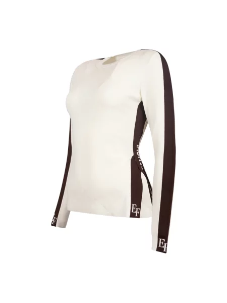 Top Elisabetta Franchi biały