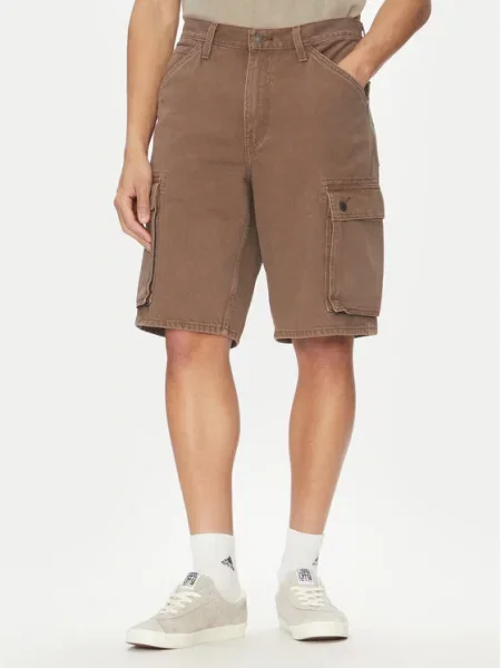 Levi's® Džínové šortky Baggy Fit hnědá