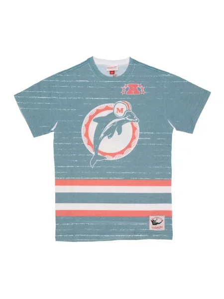 Koszulka Mitchell & Ness niebieska