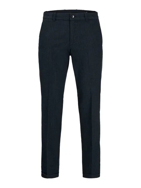 JACK & JONES Pantaloni cu dungă JPSTACE JJHENRY bleumarin