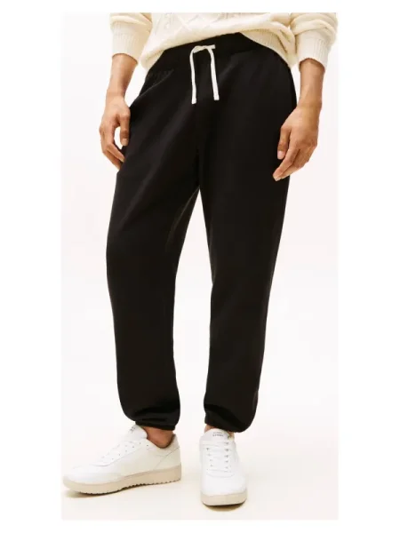 Tommy Hilfiger Pantaloni de trening | Relaxed fit negru