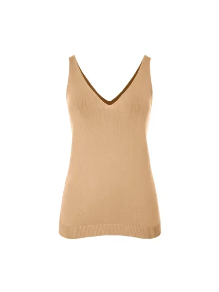 Imily Bela Top brodat caisă portocaliu