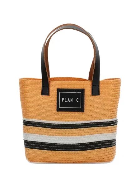 Чанта Plan C с автограф оранжево