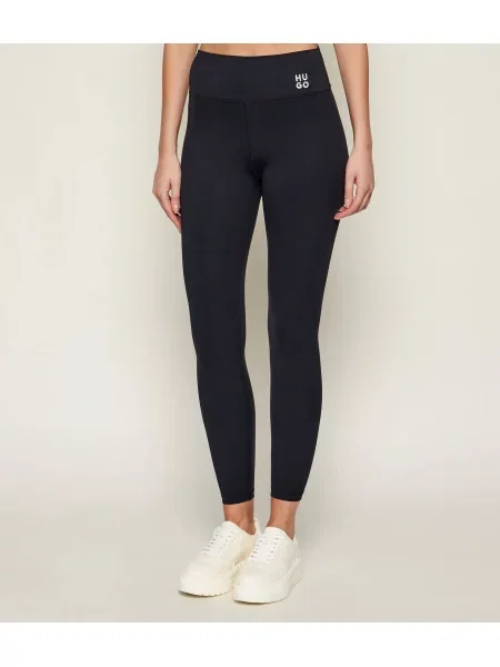 Pantaloni Hugo skinny fit negru