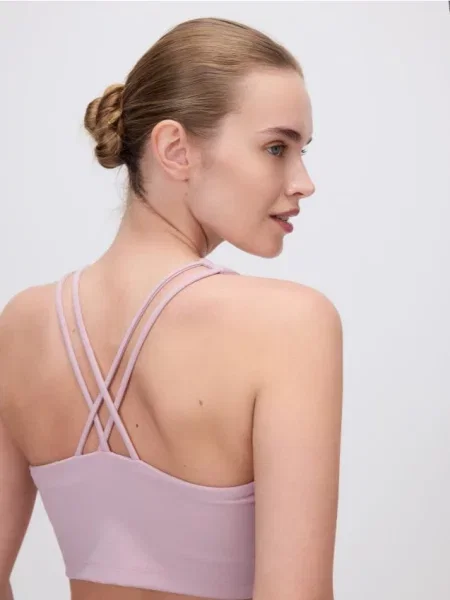 Спортивный топ Reserved розовый