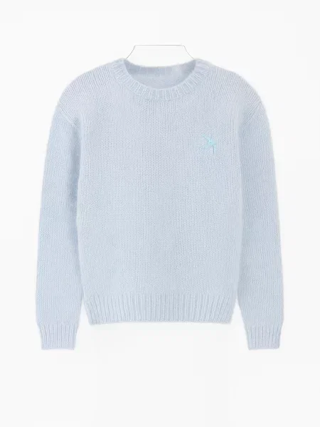 Джемпер GNIZDO шерсть/нейлон блакитний