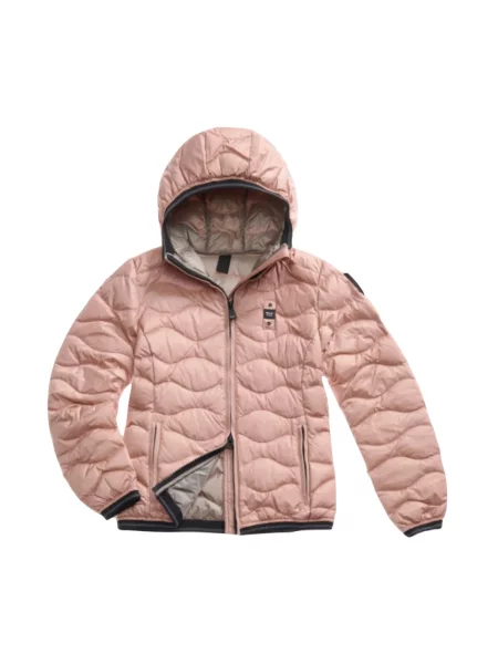 Kurtka puchowa Blauer różowa