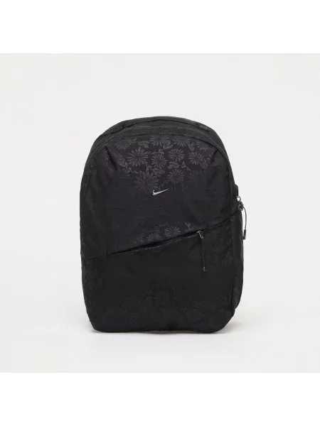 Batoh Nike Aura Floral Backpack Black/ Black/ Gunmetal 24 l černý