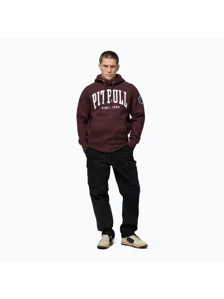 Bluza Pitbull Norton Hooded czerwona