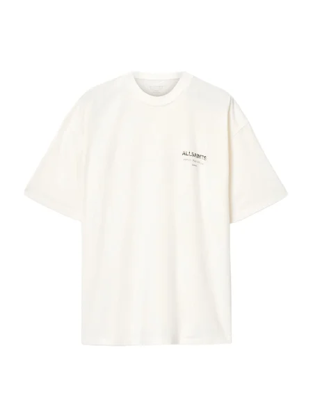 AllSaints Tricou Underground crem / cămilă / închis maro