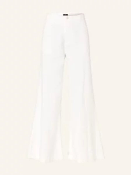 Eleh Spodnie-Spódniczka Dżinsowa weiss