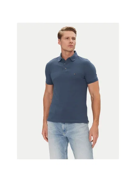 Tommy Hilfiger Pólóing Slim Fit kék
