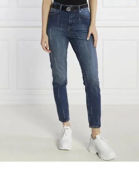 Pepe Jeans London Farmer UHW SPARKLE | Tapered kék