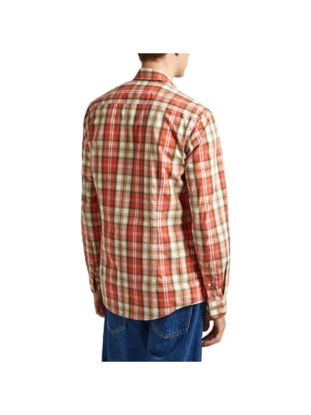 Cămașă Pepe Jeans portocaliu