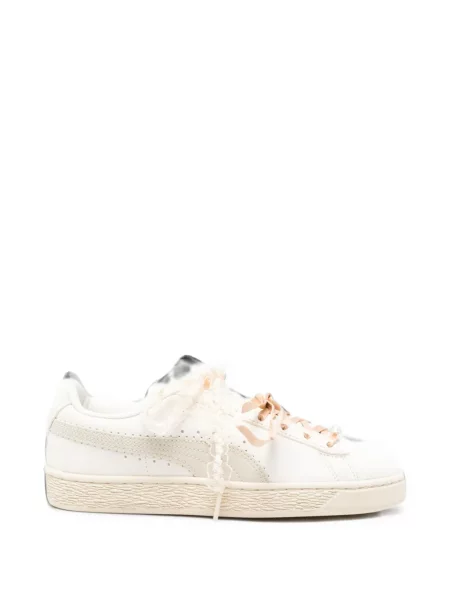 Sneakerși Puma cu șireturi din piele