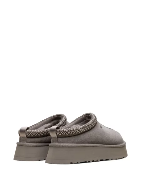 Papuci tip mules Ugg fără toc gri