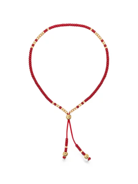Brăţară Nialaya Jewelry cu mărgele roșu