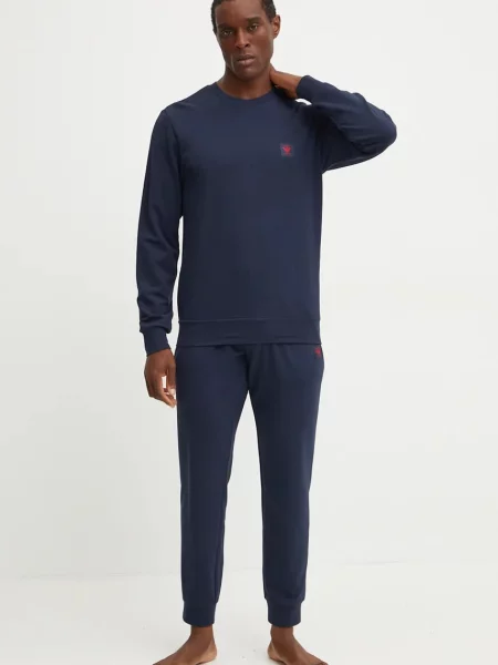 Emporio Armani Underwear trening de lounge marin albastru