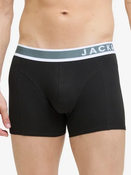 JACK & JONES Boxerky Easton' čierna