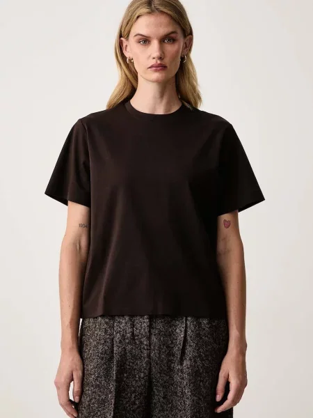 BOSS tricou pentru femei din Eharpa maro