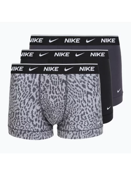 Boxeri pentru bărbați Nike Cotton Stretch Trunk 3 pack dusty violet