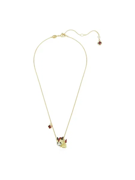 Naszyjnik Swarovski żółty
