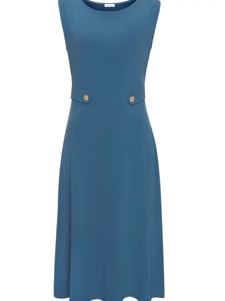 LASCANA Rochie petrol verde