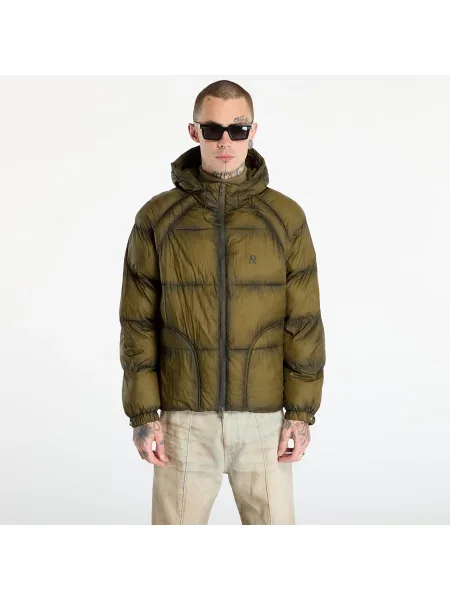 Jakna Represent s kapuljačom kaki