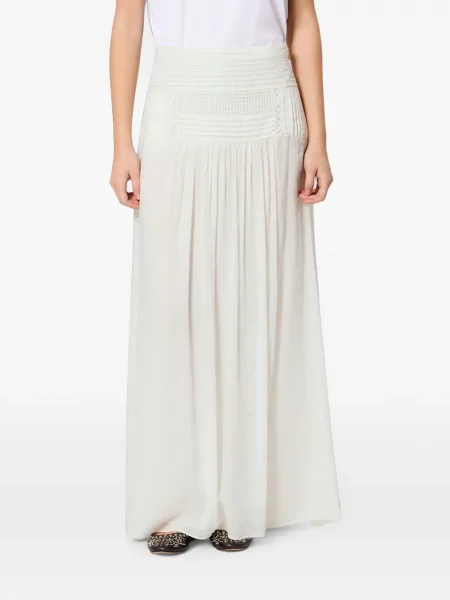 Fusta maxi Marant Etoile alb