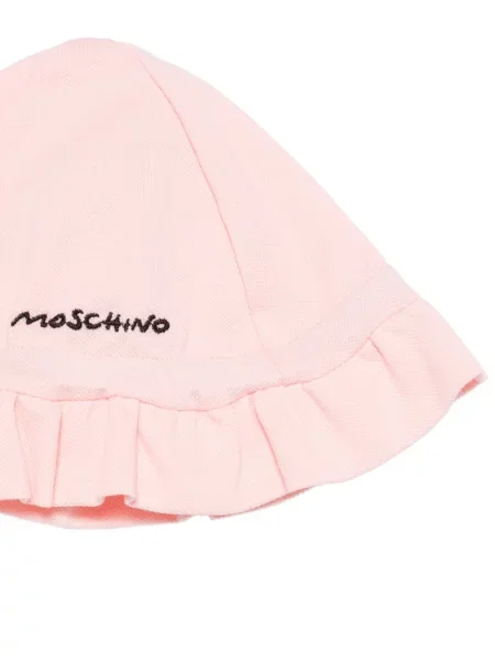Krótki kombinezon dziecięcy Moschino różowy
