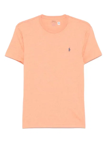 Μπλούζα Polo Ralph Lauren με κέντημα πορτοκαλί