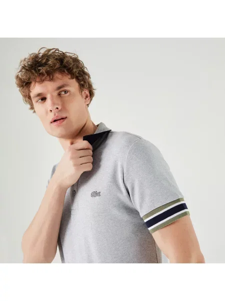 Lacoste Koszulka Polo szara