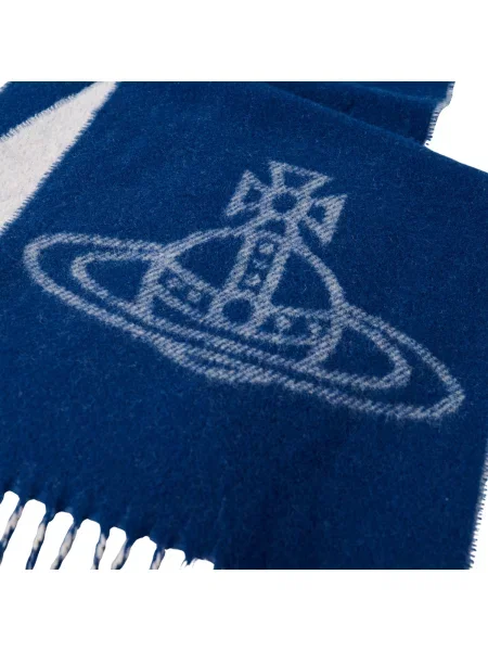 Fular Vivienne Westwood albastru