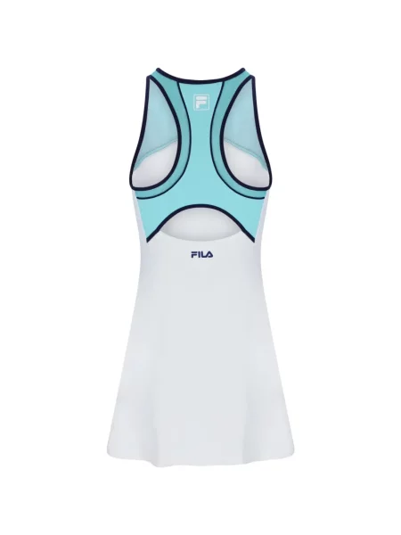 Rochie mini Fila din jerseu alb