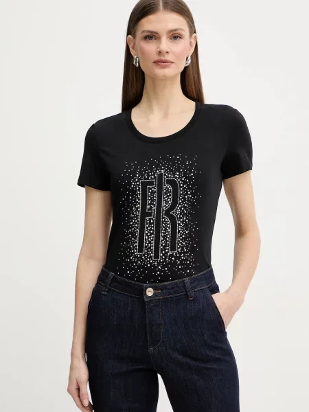 Fracomina t-shirt czarna