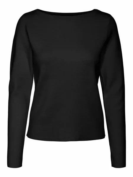 VERO MODA Tricou Gold Needle' negru