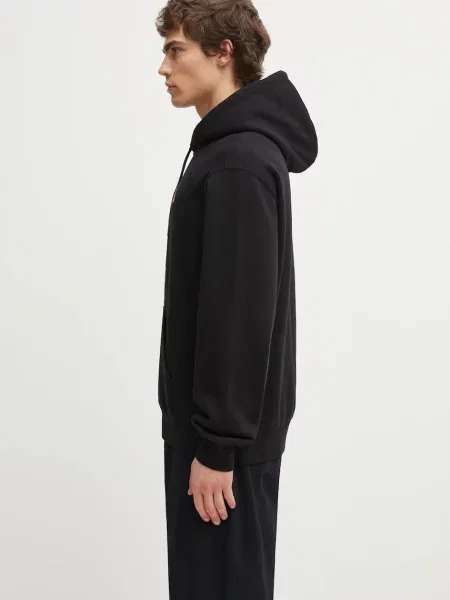 Carhartt WIP bluza Hooded Wild Dog Sweat z kapturem czarny