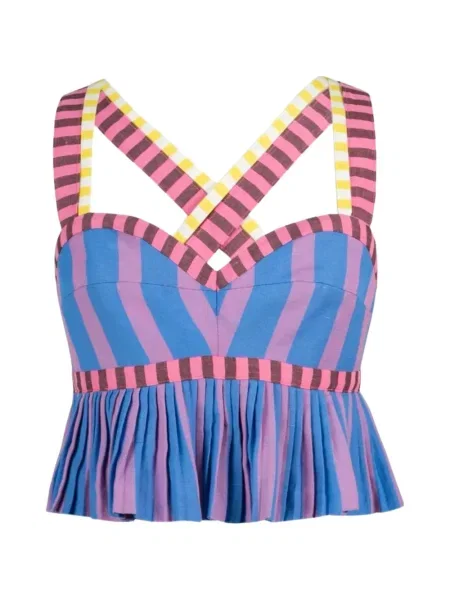 Top Celia B niebieski