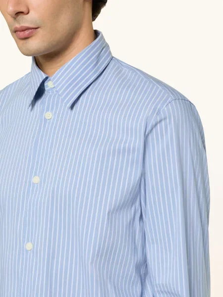 Drykorn Košile Gaunt Regular Fit tmavě modrá černá bílá