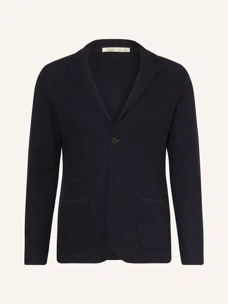 Maurizio Baldassari Úpletové Sako San Marco Extra Slim Fit tmavě modrá